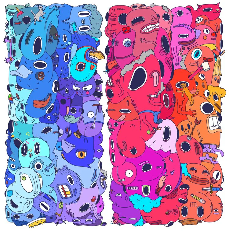 Irrational Actors [Limited Pink & Purple Swirl] - Image 3