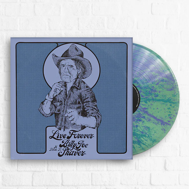 Live Forever: A Tribute To Billy Joe Shaver [Turquoise and Purple Marble] - Image 3