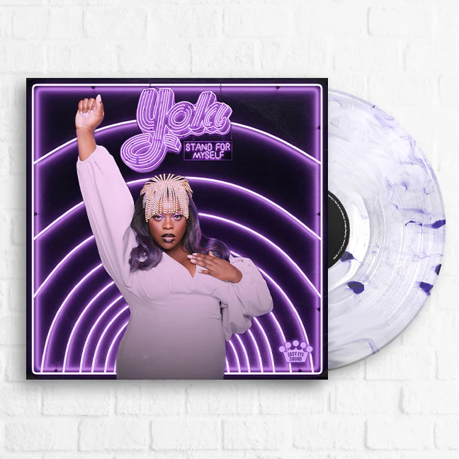 Stand For Myself [Purple & Clear Swirl] - Image 3