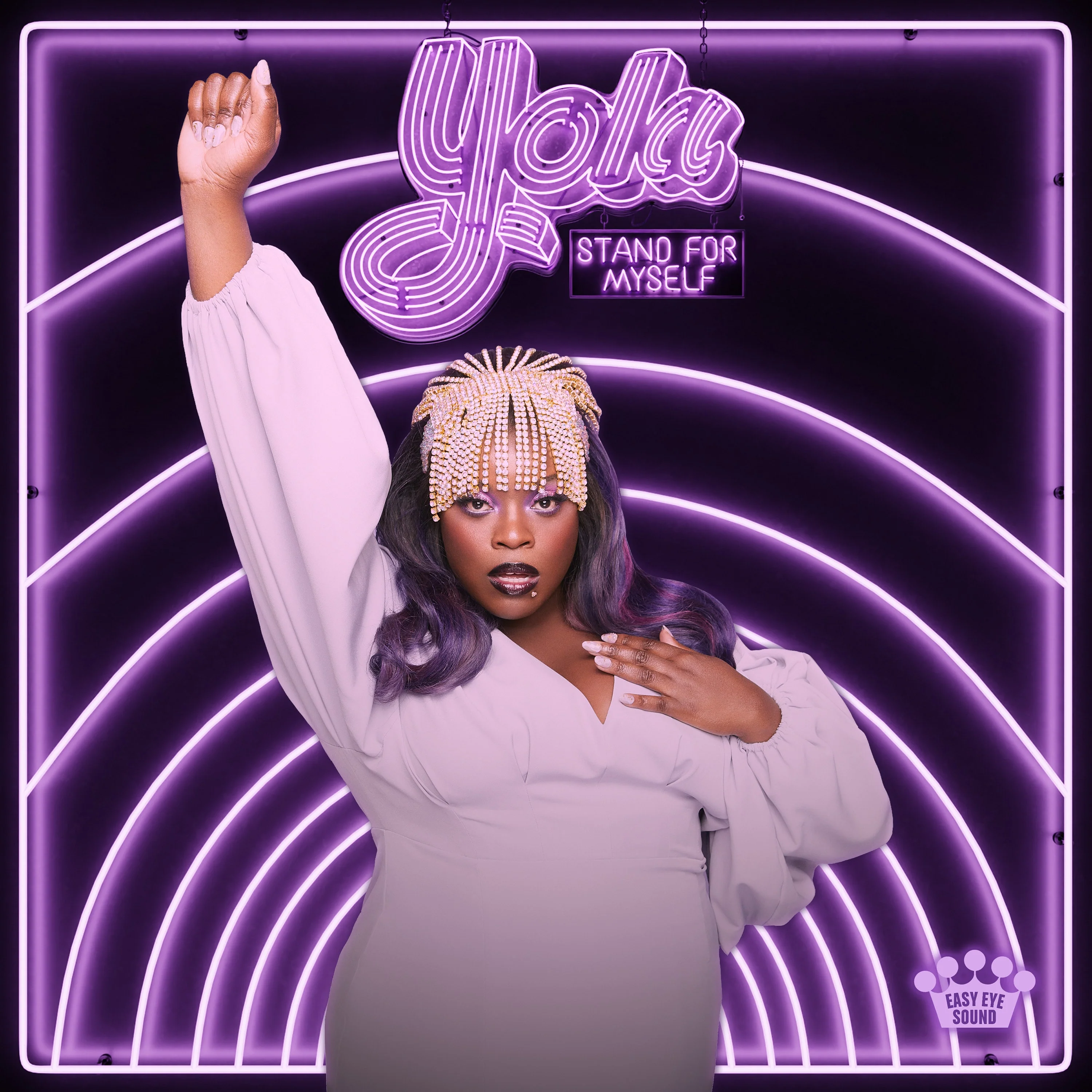 Stand For Myself [Purple & Clear Swirl] - Image 4